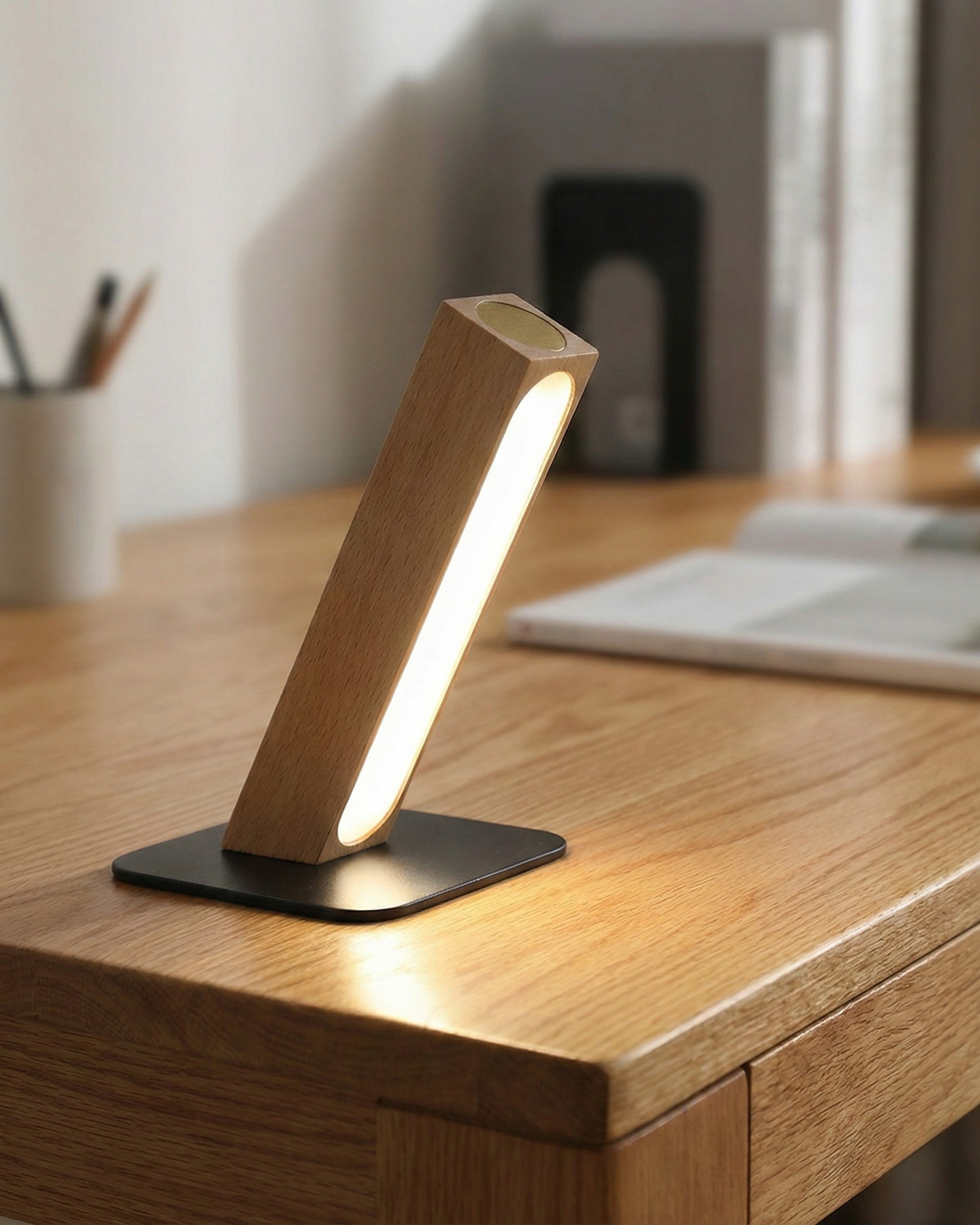 Woodi – Lampada da tavolo senza fili