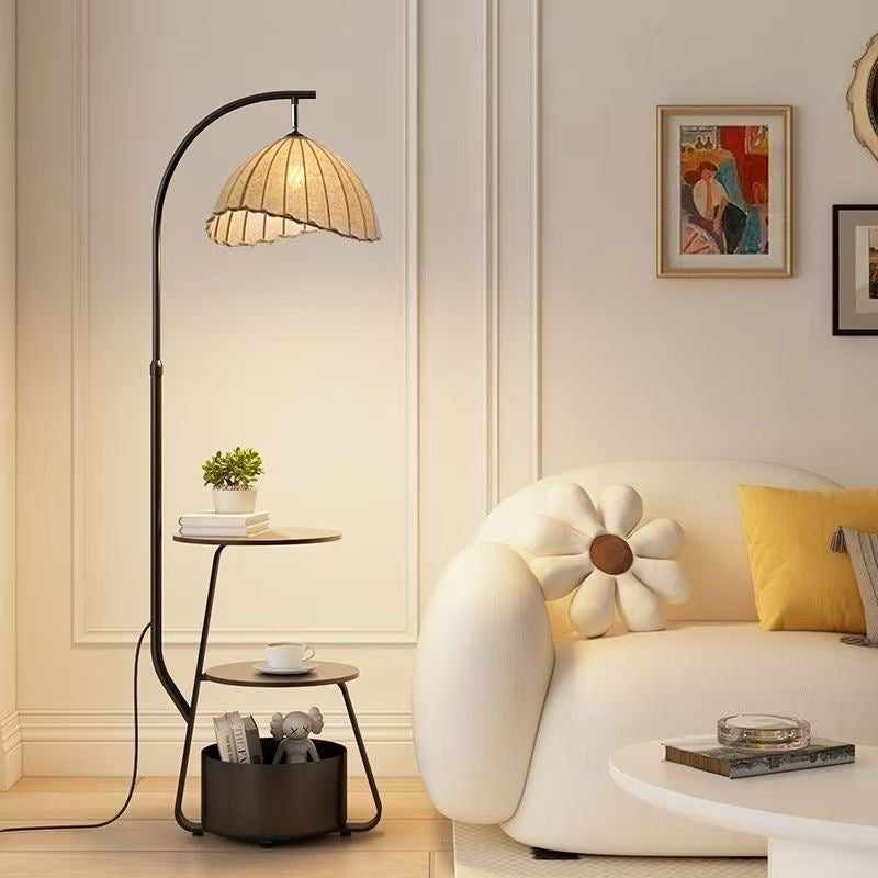 Elarionn - Lampadaire industriel en bronze à étages pour plantes