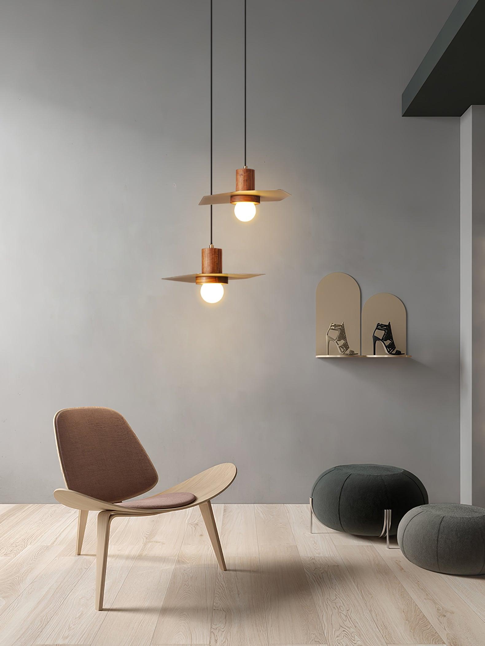 Olvena - Suspension nordique en bois