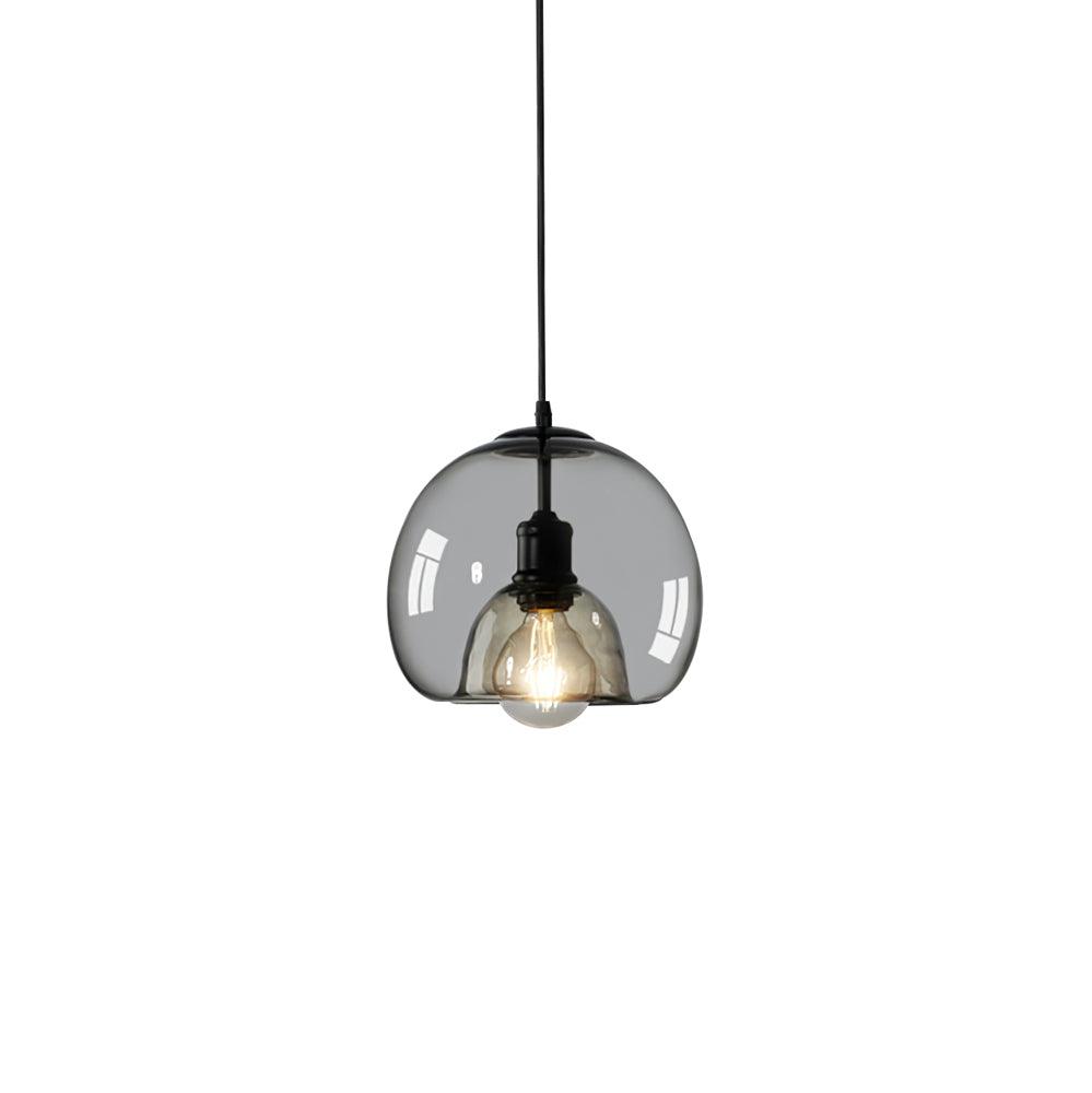 Zelirra - Lampe suspension nordique en verre perlé