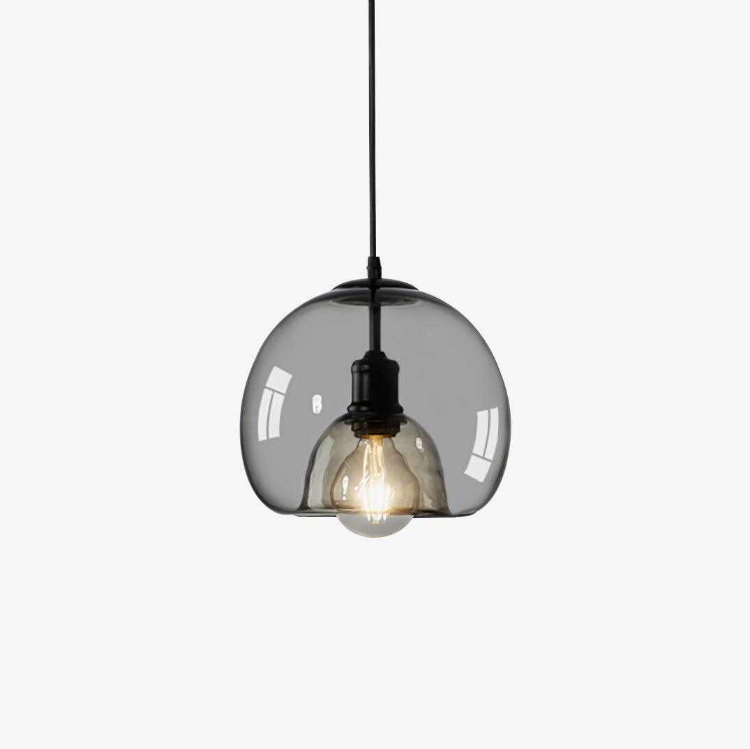 Zelirra - Lampe suspension nordique en verre perlé