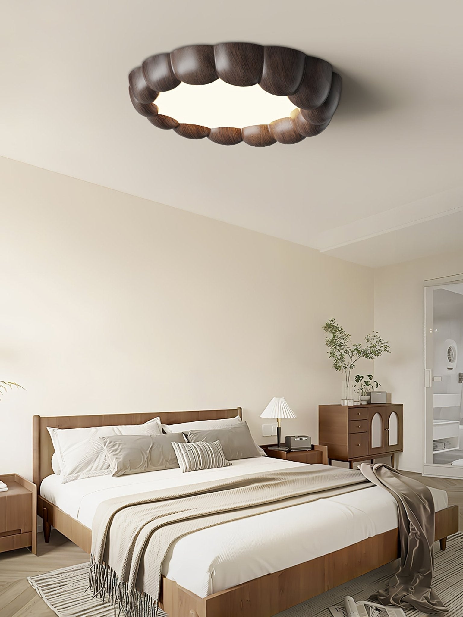 Eraeiela - Lampada da soffitto a onde design elegante