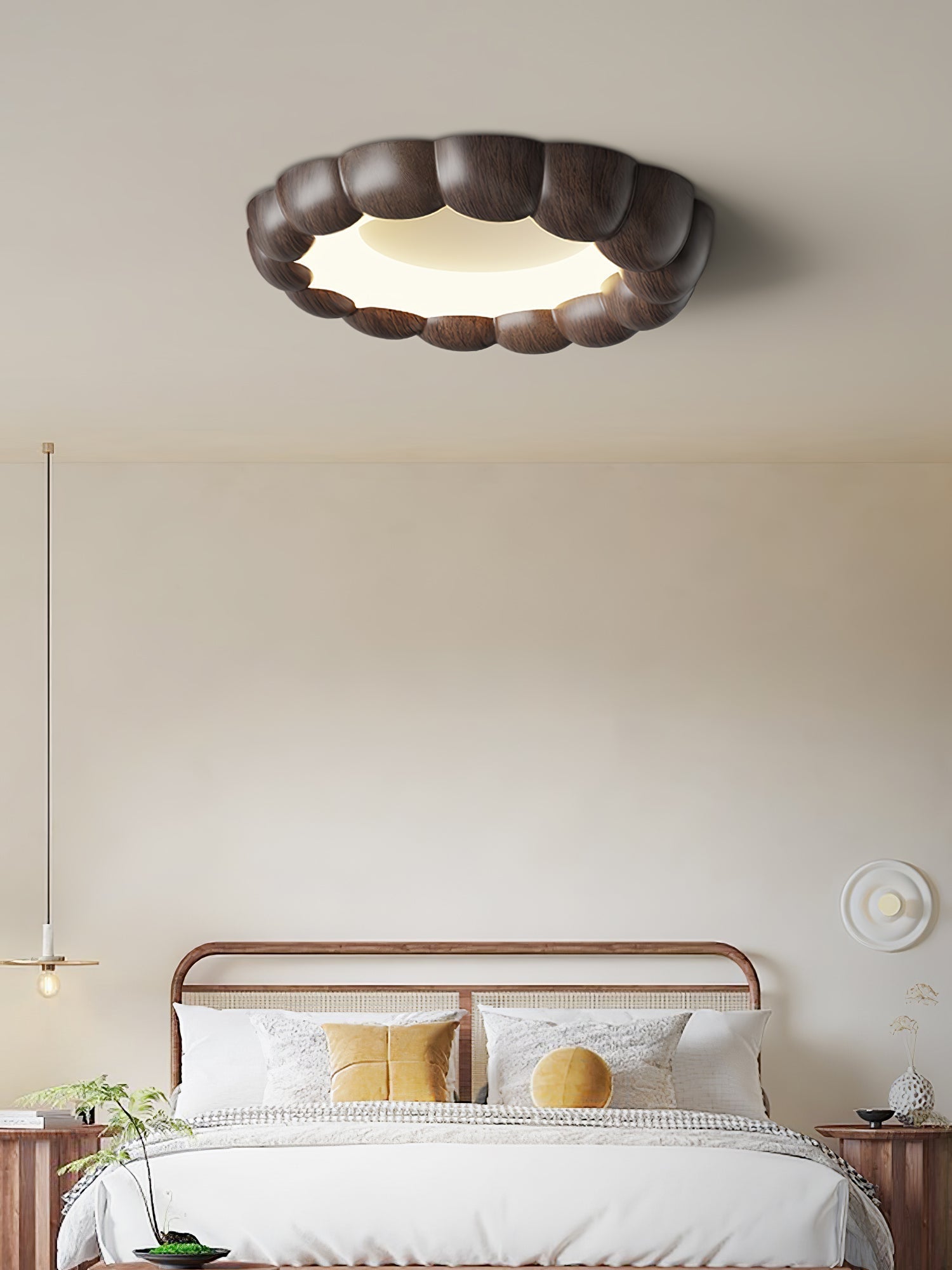Eraeiela - Lampada da soffitto a onde design elegante