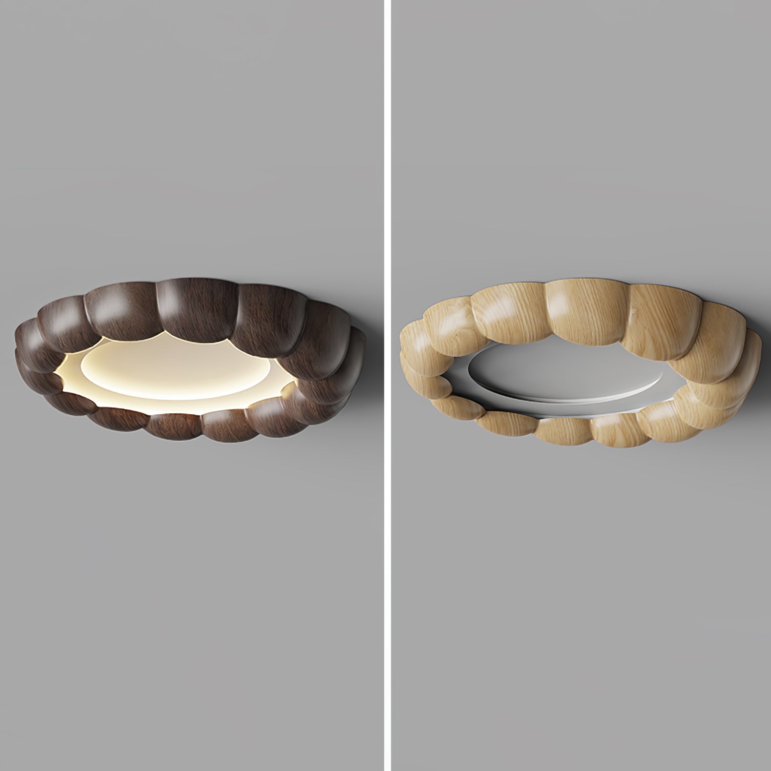 Eraeiela - Lampada da soffitto a onde design elegante