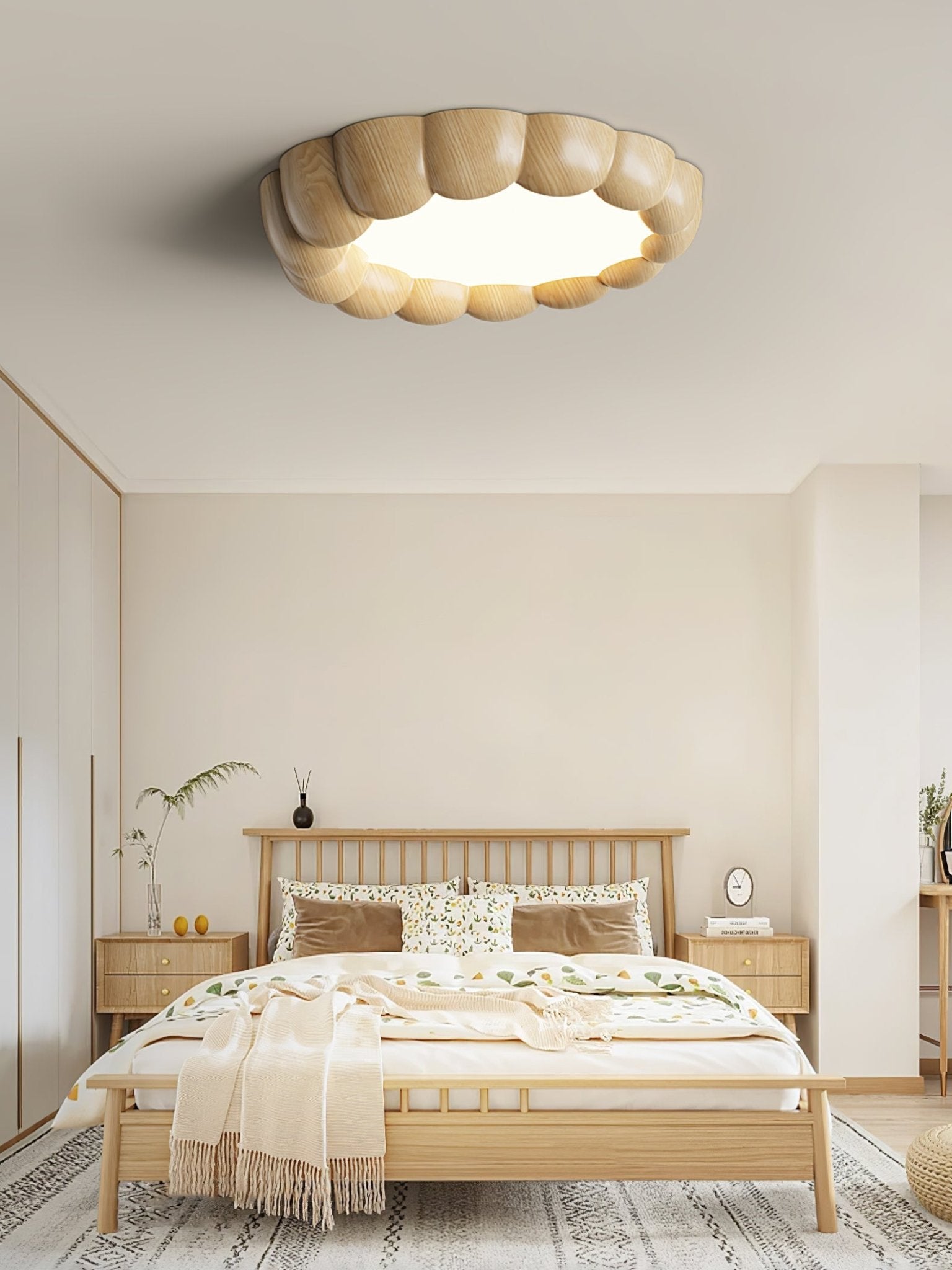 Eraeiela - Lampada da soffitto a onde design elegante