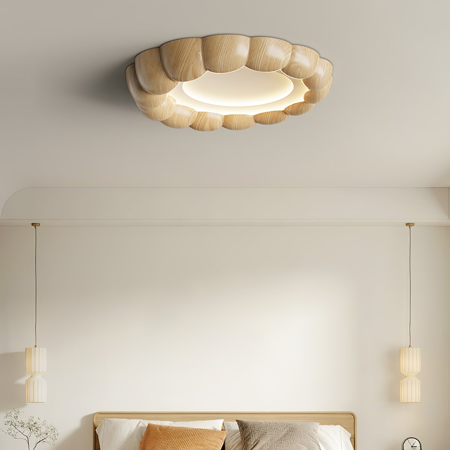 Eraeiela - Lampada da soffitto a onde design elegante