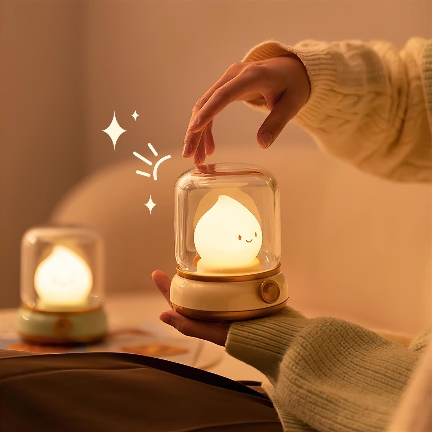 Xazora - Luce notturna LED dimmerabile USB C