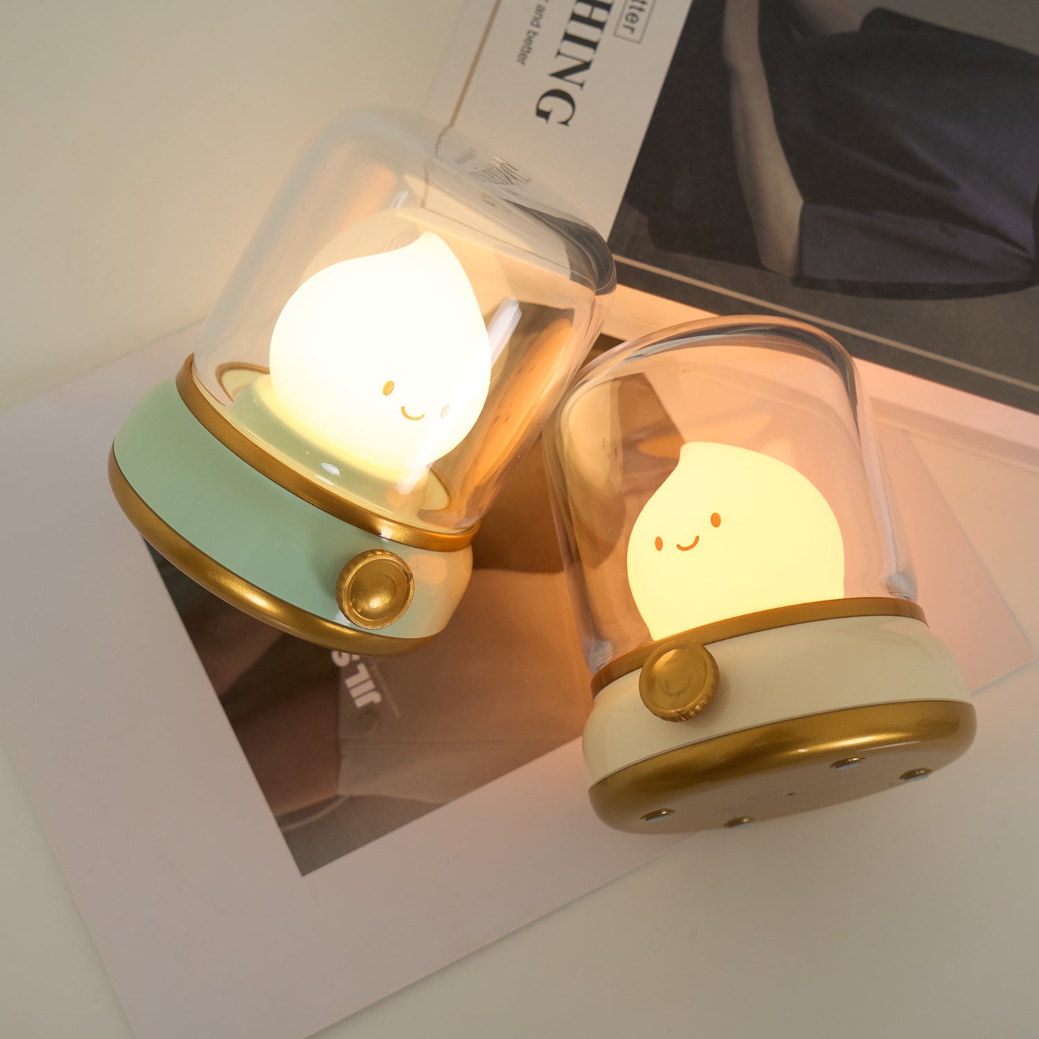 Xazora - Luce notturna LED dimmerabile USB C