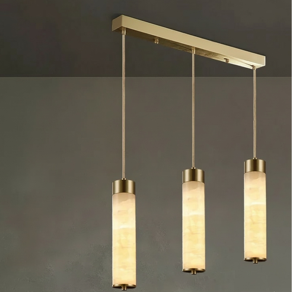 Elira - Lampada a sospensione in pietra spagnola