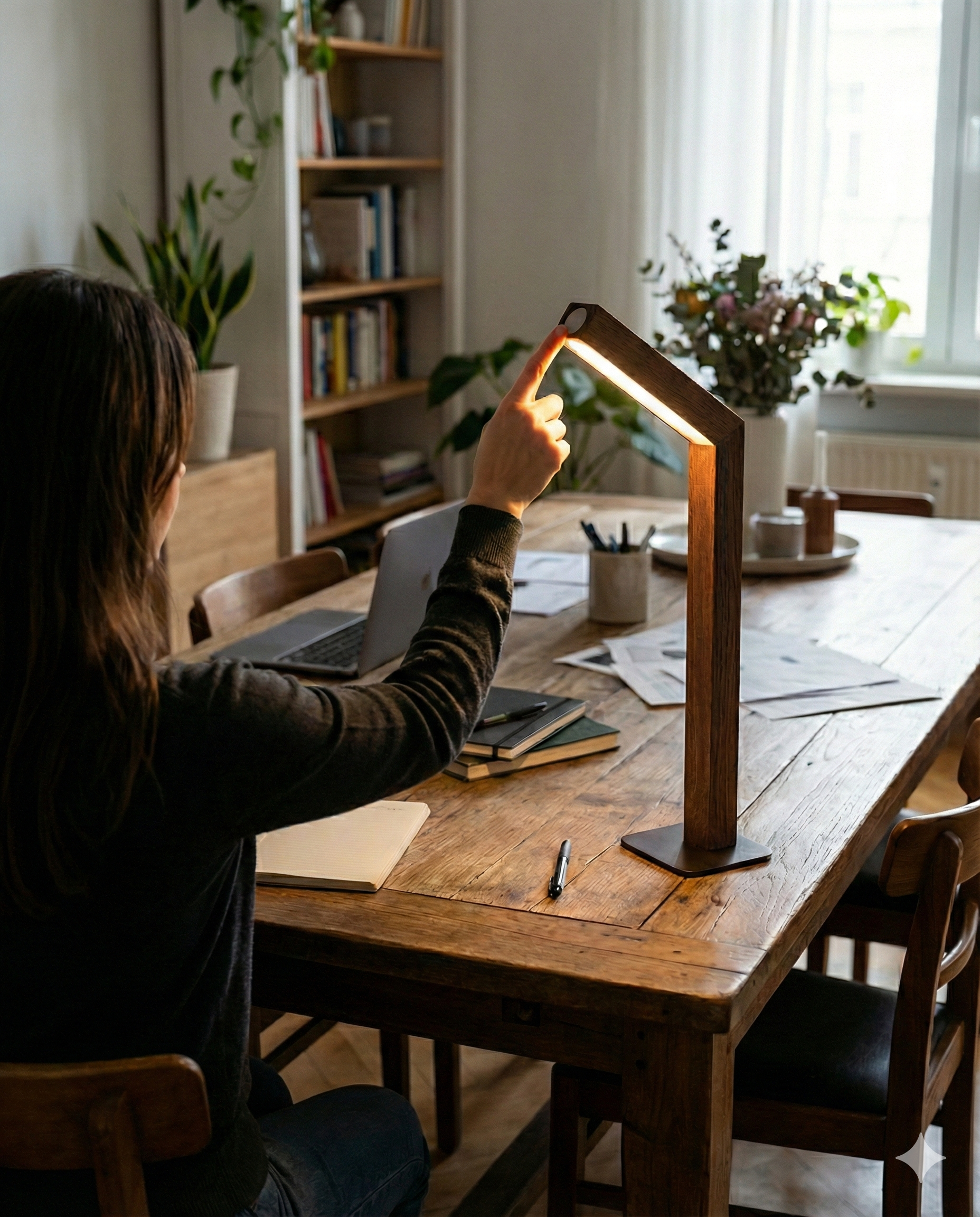Woodi – Lampada da tavolo senza fili