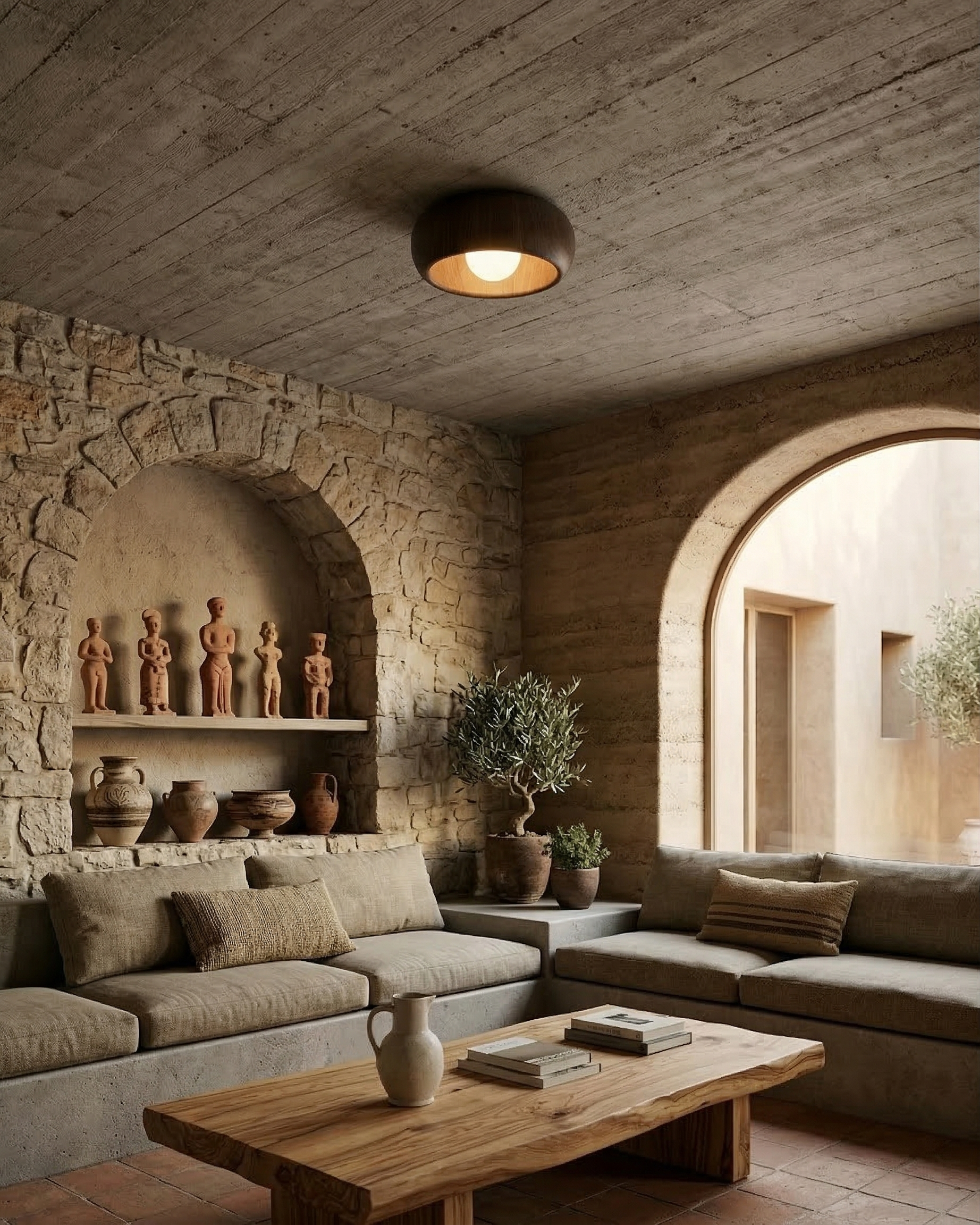 Pova – Applique murale et plafond LED