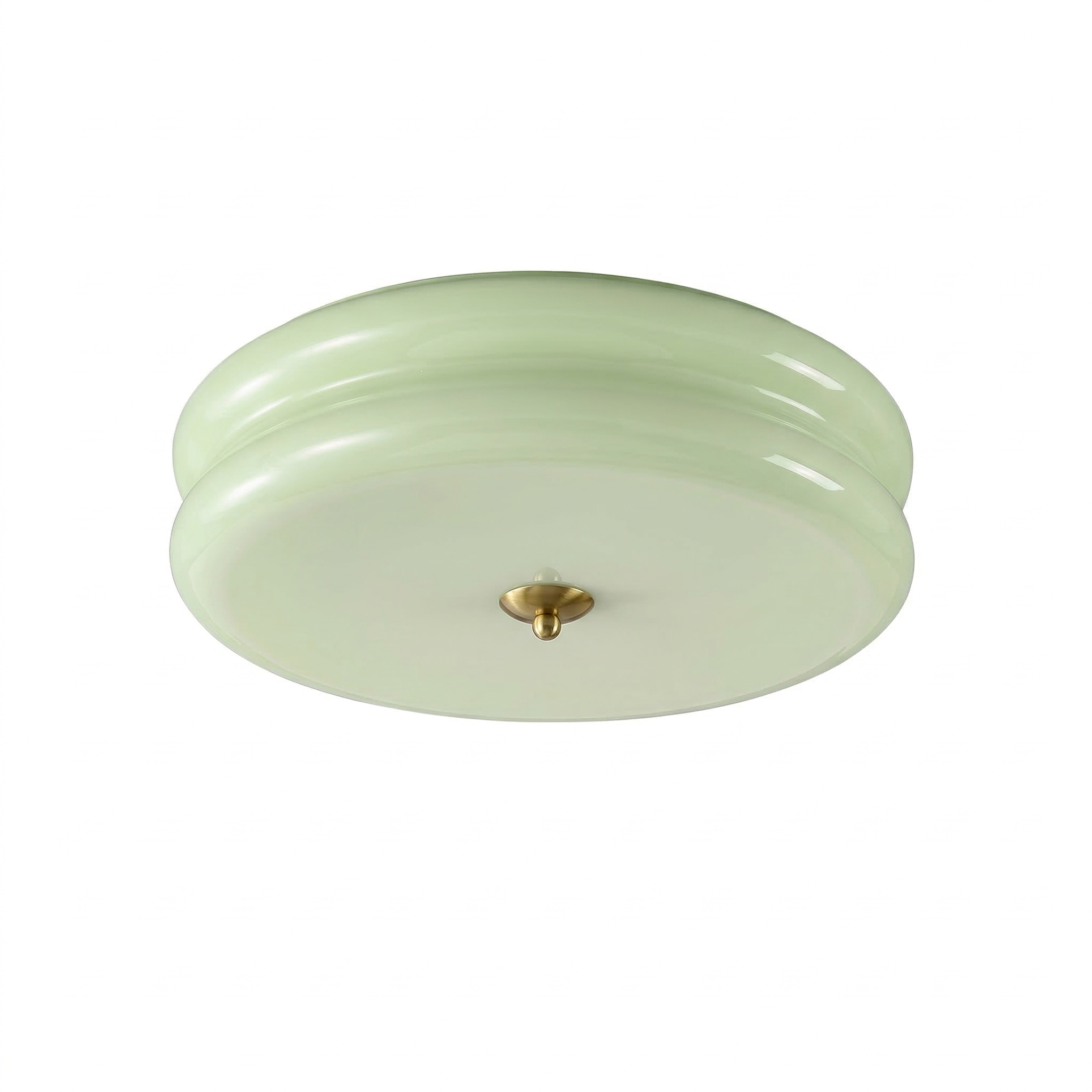 Celmora - Lampada da soffitto vintage in vetro Art Deco