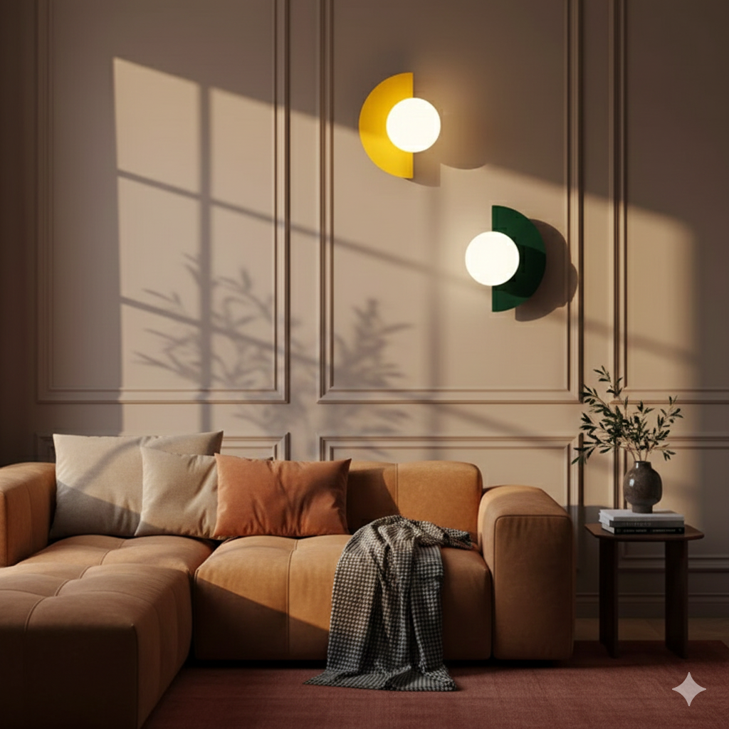 Doniar – Applique da parete LED minimalista moderna con globo in vetro 1 luce