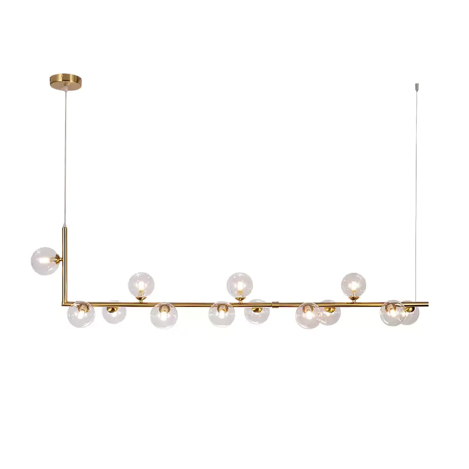 Eoman  - Lampada a sospensione geometrica in vetro