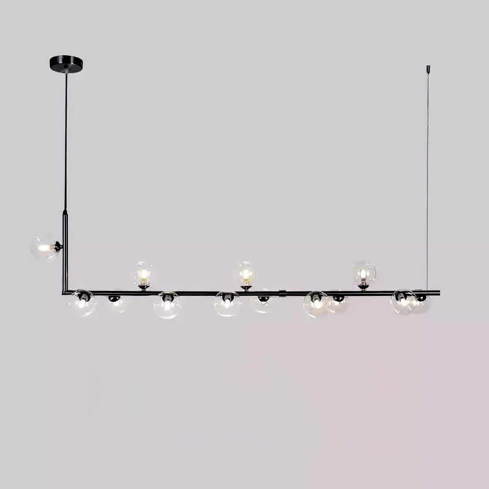 Eoman  - Lampada a sospensione geometrica in vetro