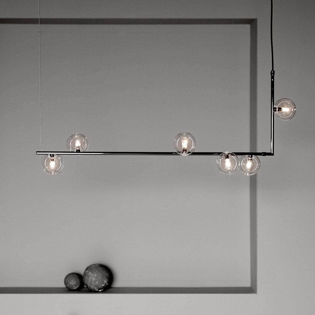 Eoman  - Lampada a sospensione geometrica in vetro