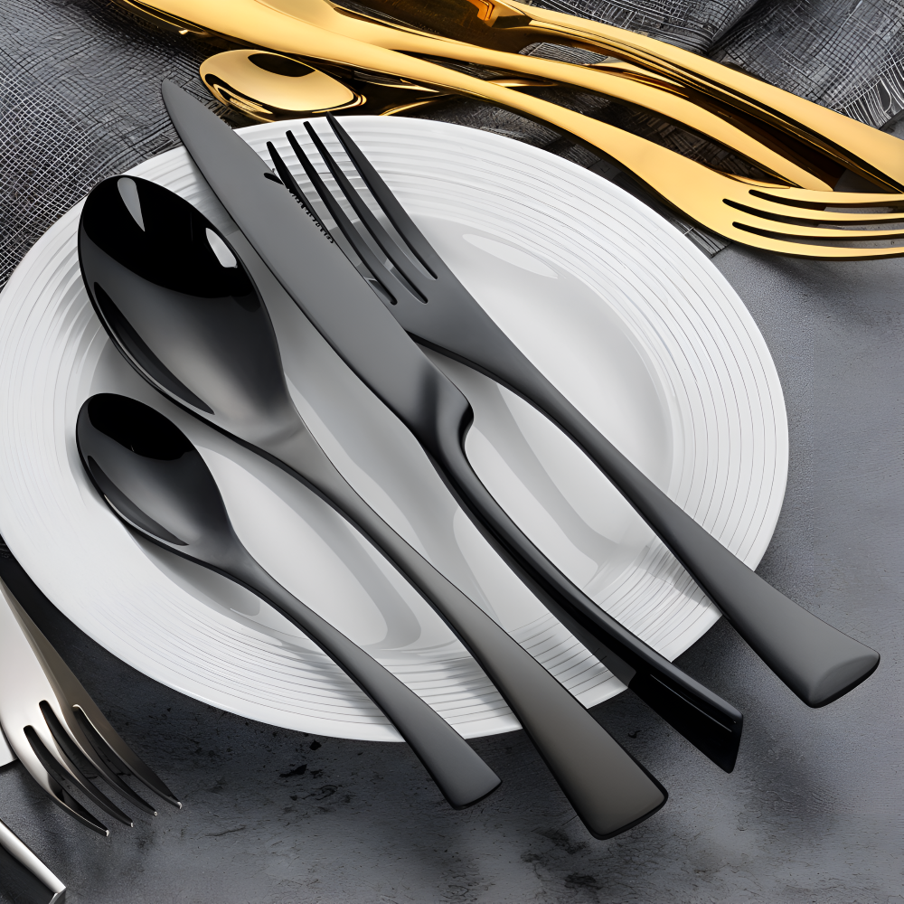 Stainless Steel Cutlery Set 5 or 20 Piece - Image 7