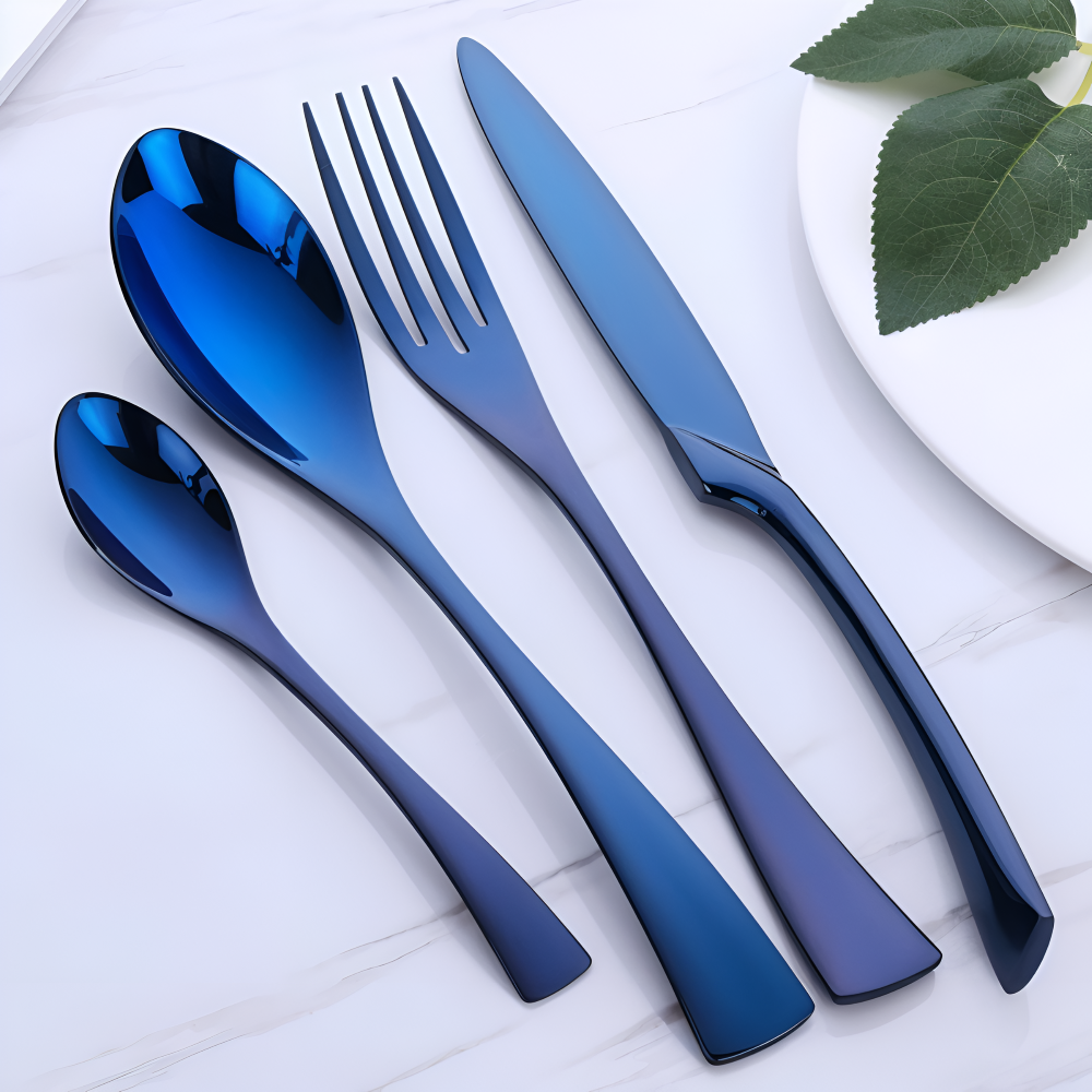 Stainless Steel Cutlery Set 5 or 20 Piece - Image 9
