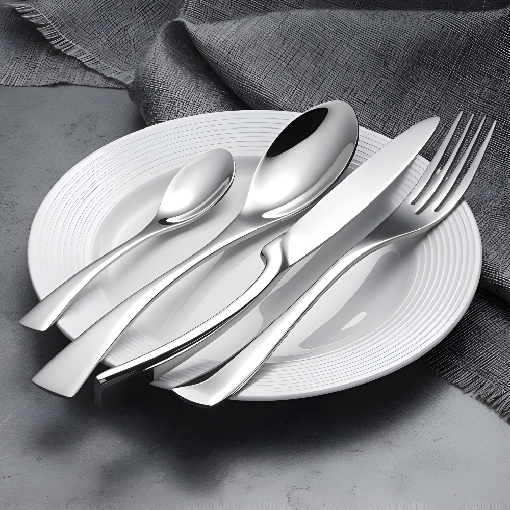 Stainless Steel Cutlery Set 5 or 20 Piece - Image 11