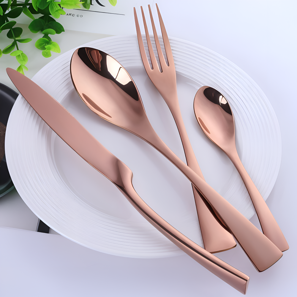 Stainless Steel Cutlery Set 5 or 20 Piece - Image 12