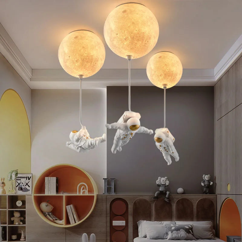 Astravelle - Lampada da soffitto a bolle astronauta