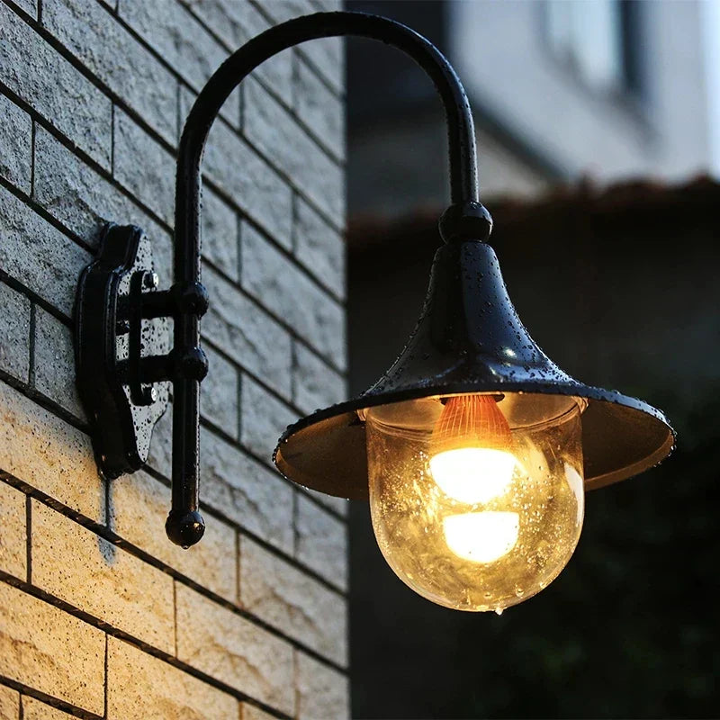 Anlitha - Lampada da parete impermeabile da esterno