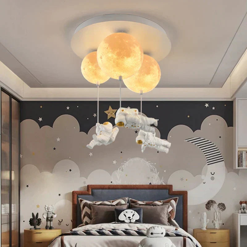 Astravelle - Lampada da soffitto a bolle astronauta