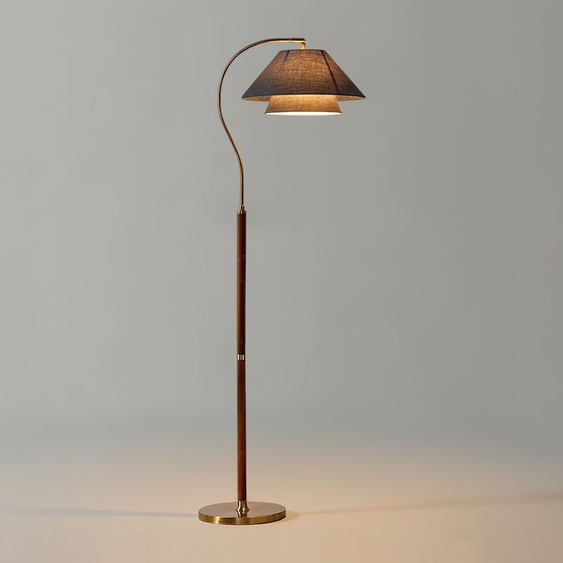 Valdorin - Lampada da terra scultorea a mano