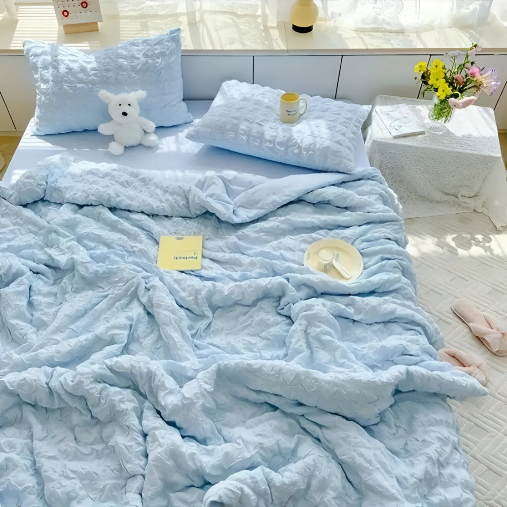 Lightweight Summer Quilt Breathable Cooling Comforter Hot Sleepers