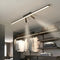 Lampada da soffitto a faretti LED orientabili su binario