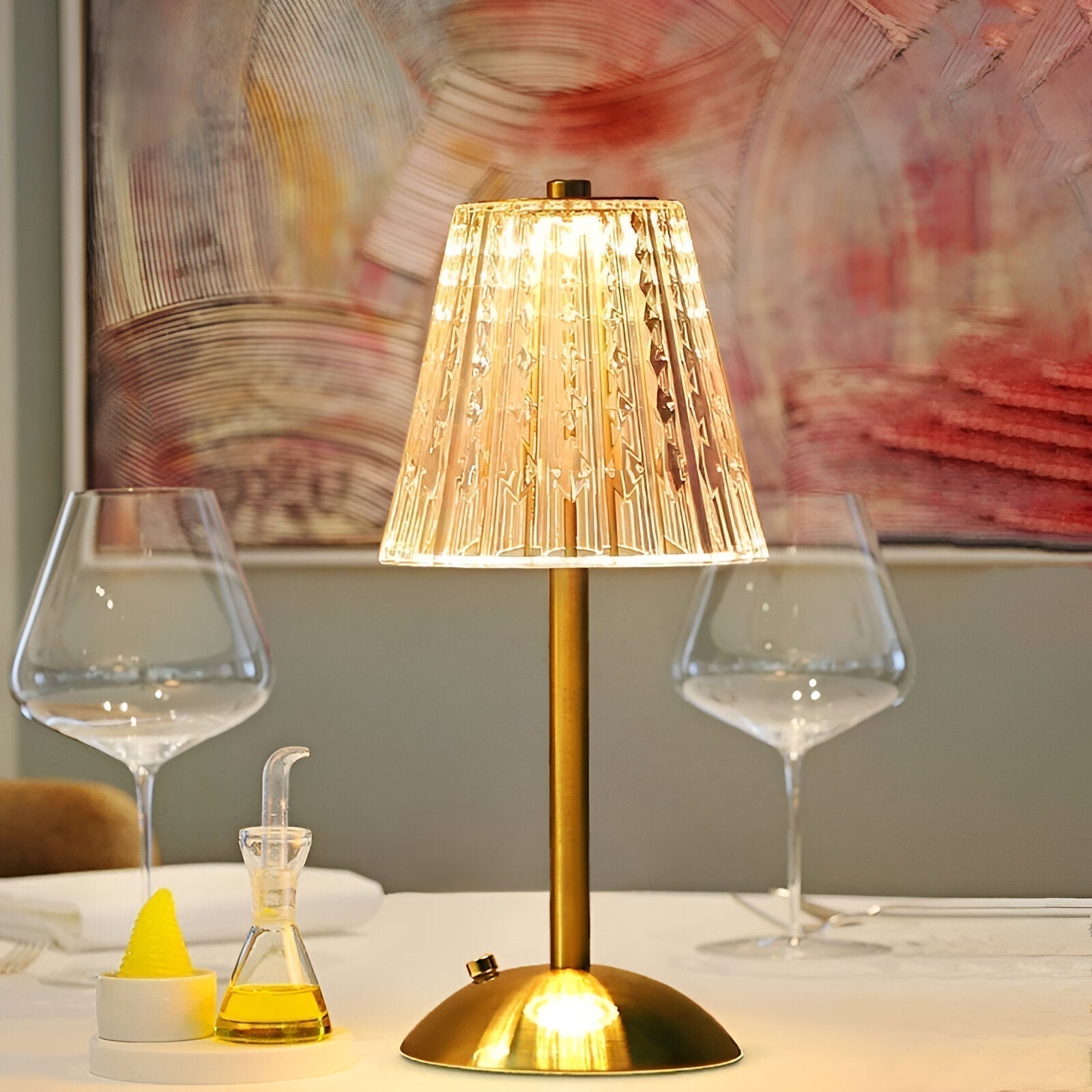 Elvara – Lampe de table élégante sans fil