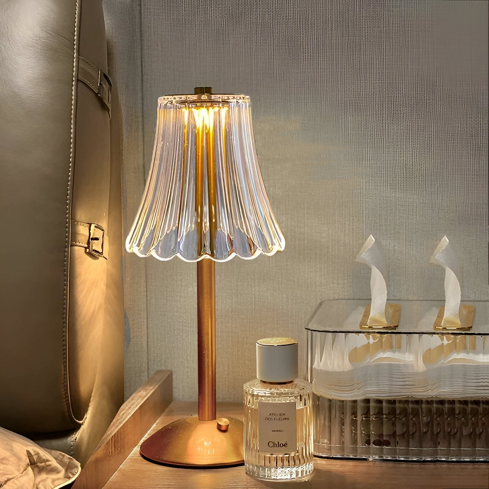 Elvara – Lampe de table élégante sans fil