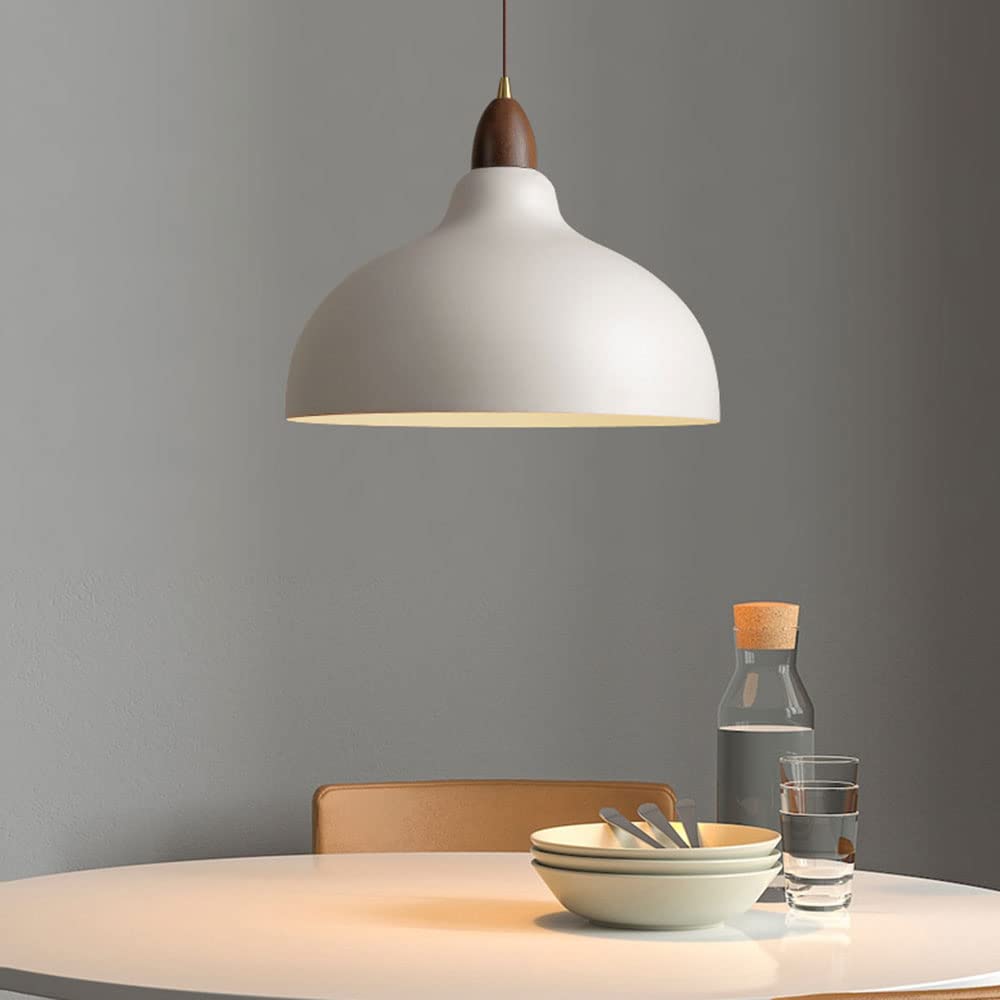 Scandinavian Wood Pendant Lamp Minimalist Hanging Ceiling Light - Image 2