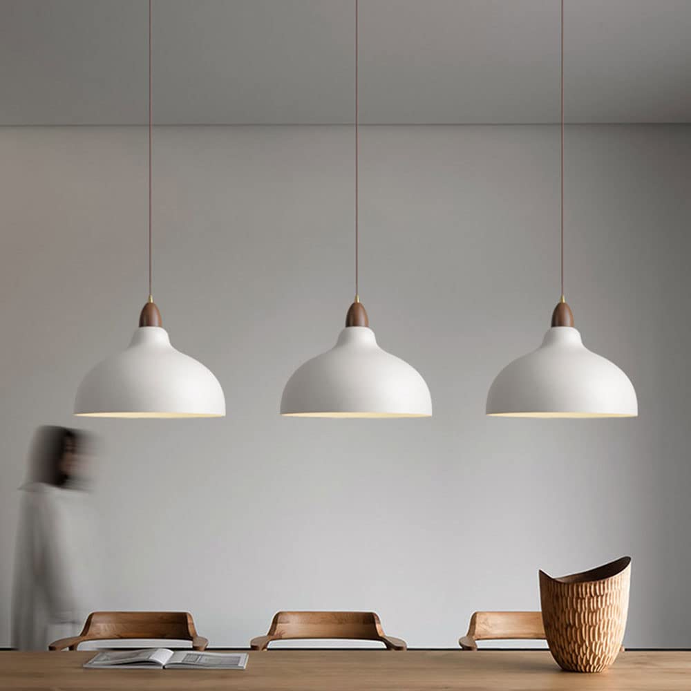 Scandinavian Wood Pendant Lamp Minimalist Hanging Ceiling Light - Image 3