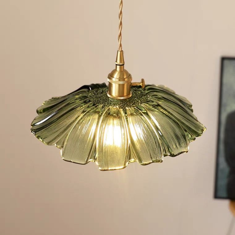 Vireto – Suspension en verre rétro