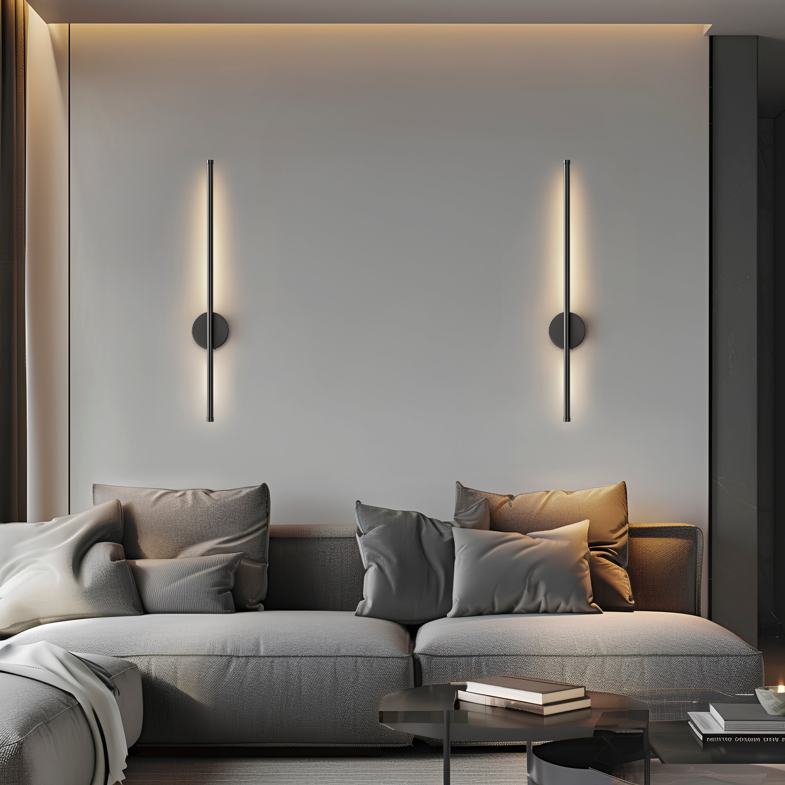 Ulraxa – Appliques murales LED à piles intérieur lot de 2