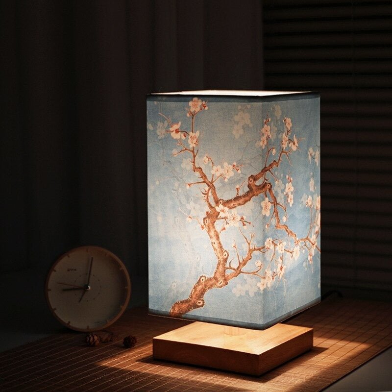 Brayzen - Lampada da tavolo minimalista in bambù