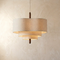 Wabi Sabi Linen Pendant Light Fabric Ceiling Lamp