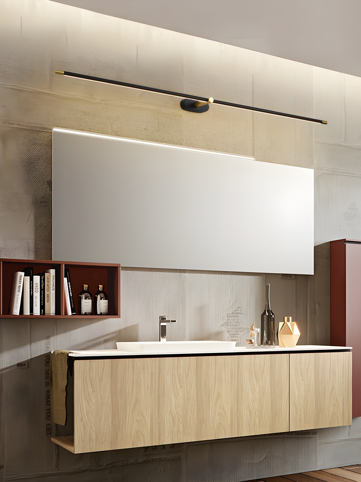 Linear LED Bathroom Vanity Wall Sconce Slim Modern - Image 5