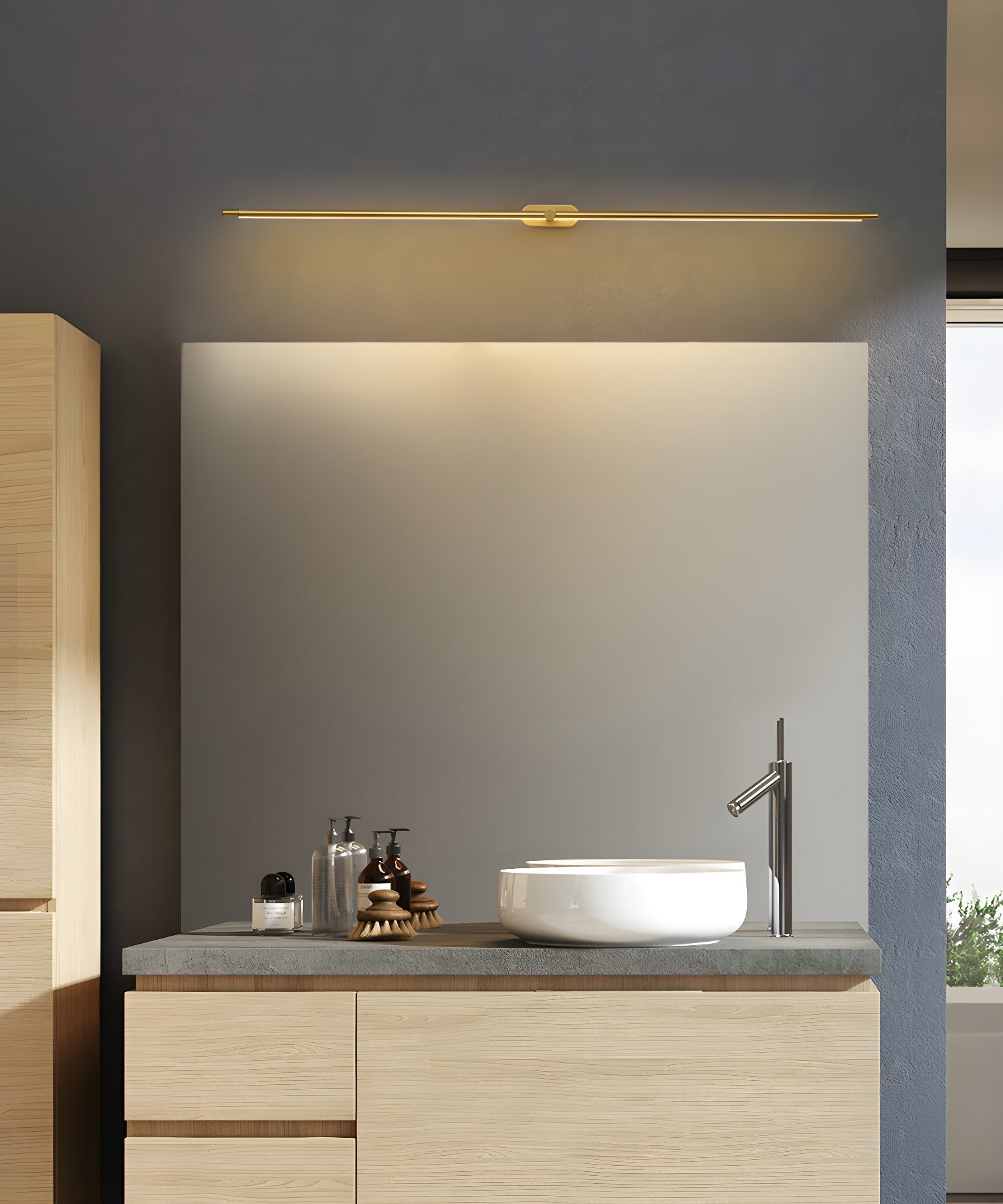 Linear LED Bathroom Vanity Wall Sconce Slim Modern - Image 3