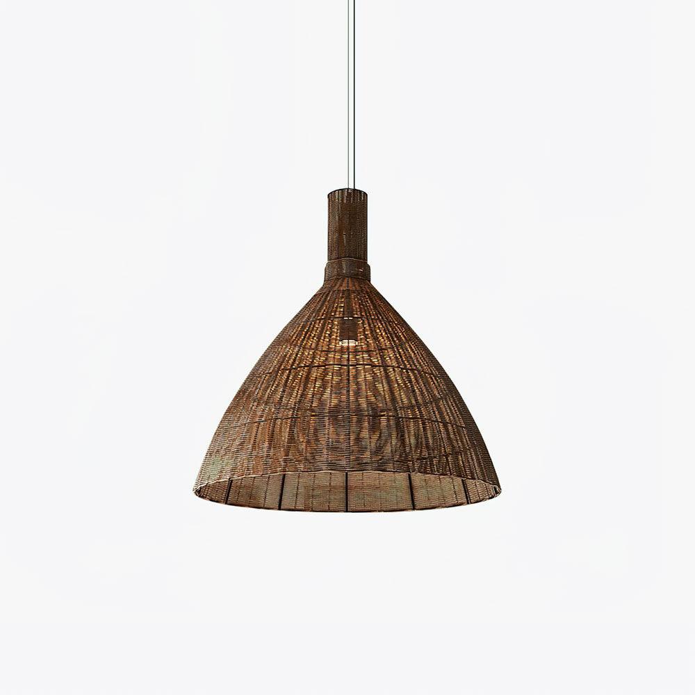 Nythera – Suspension artistique en rotin naturel