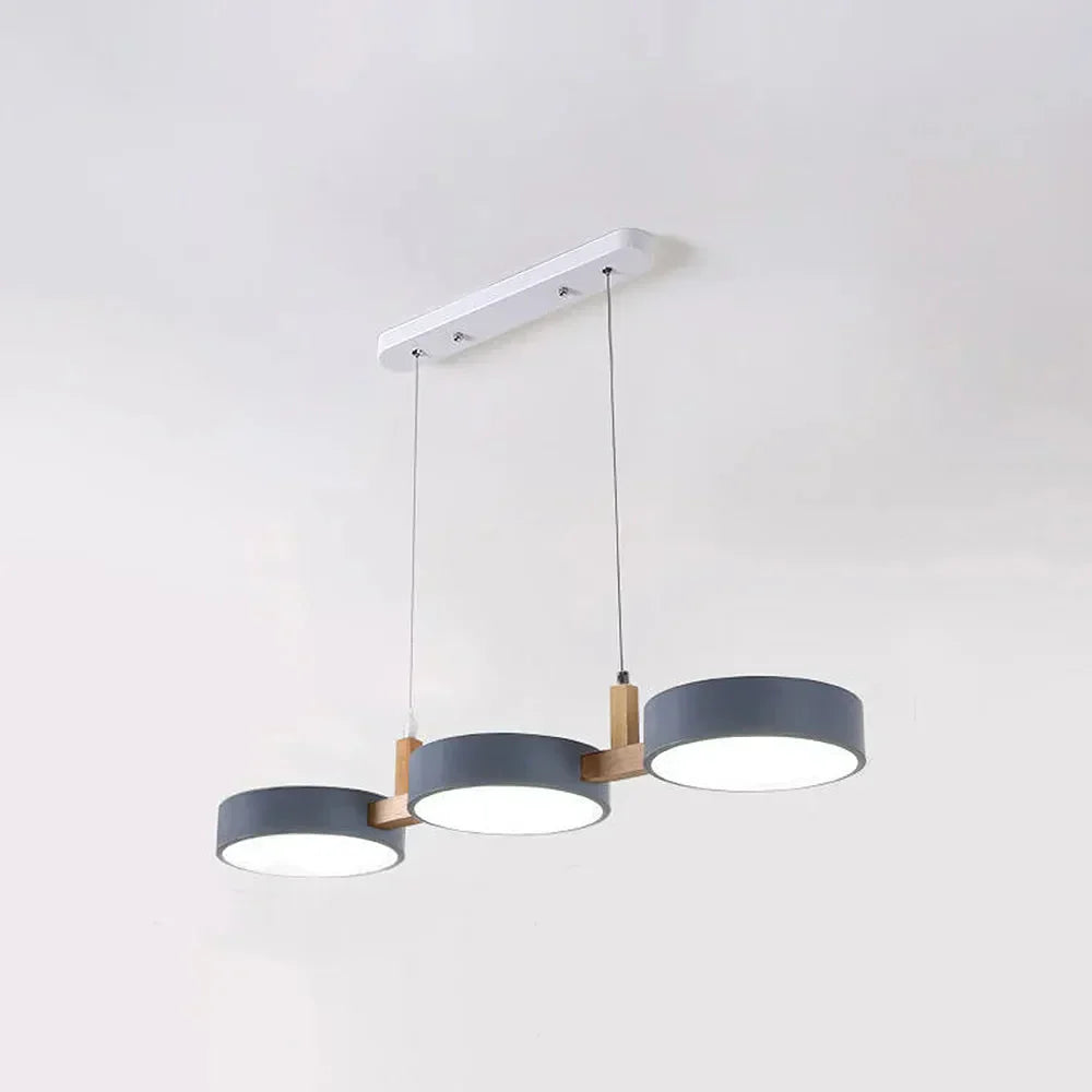 Trestra - Lampada a sospensione lineare design scandinavo per sala da pranzo e cucina
