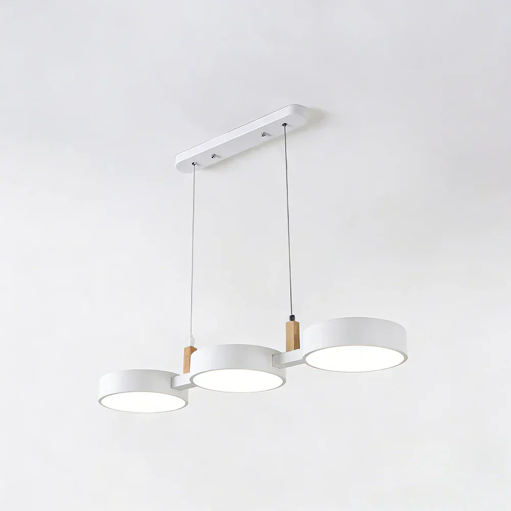 Trestra - Lampada a sospensione lineare design scandinavo per sala da pranzo e cucina