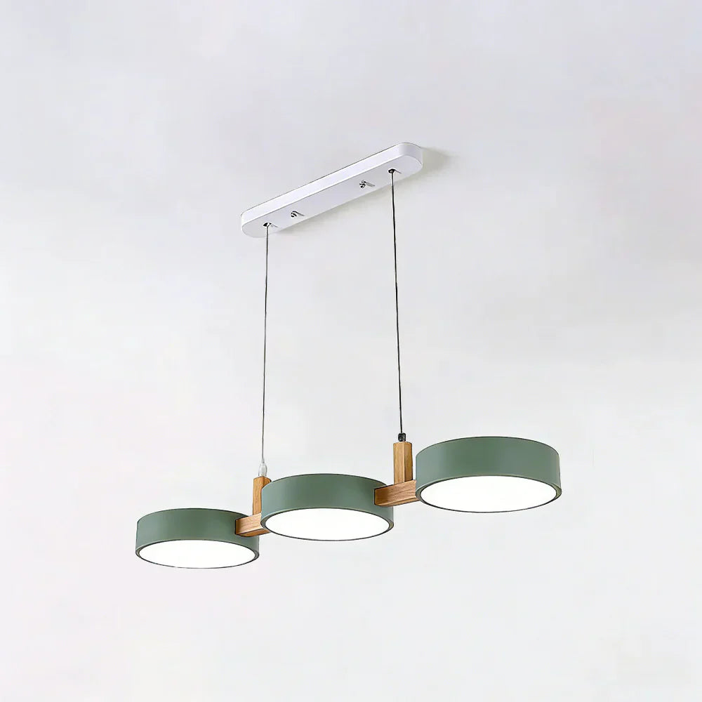 Trestra - Lampada a sospensione lineare design scandinavo per sala da pranzo e cucina