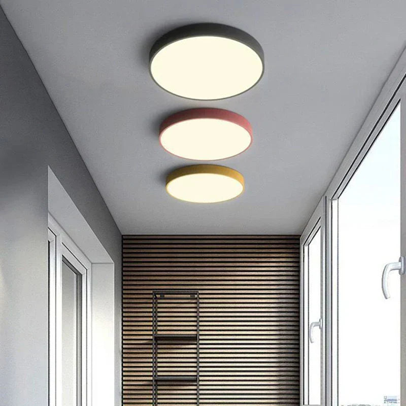 Mianda – Lampada da soffitto LED rotonda minimalista