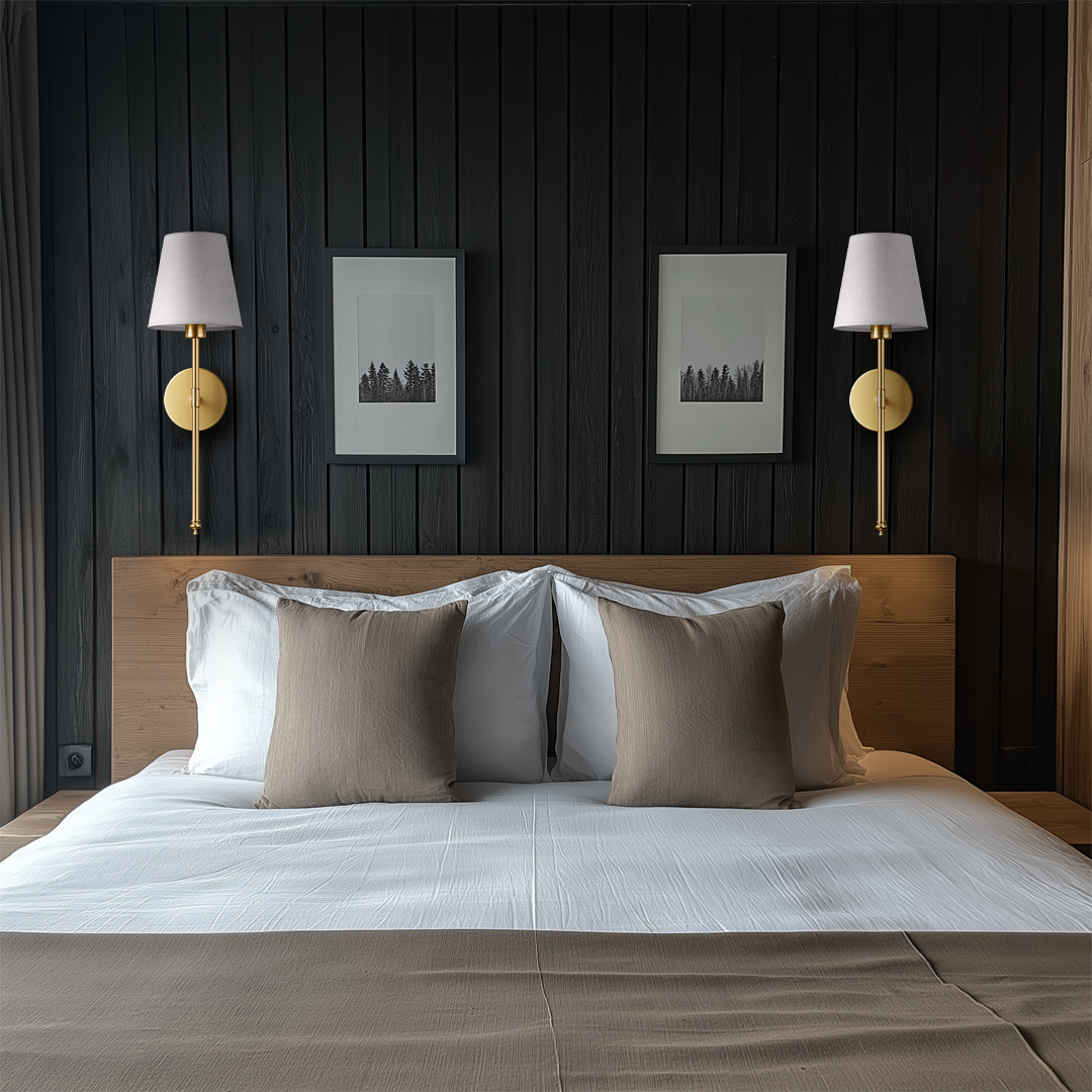 Vavra – Appliques murales LED sans fil lot de 2 sans perçage