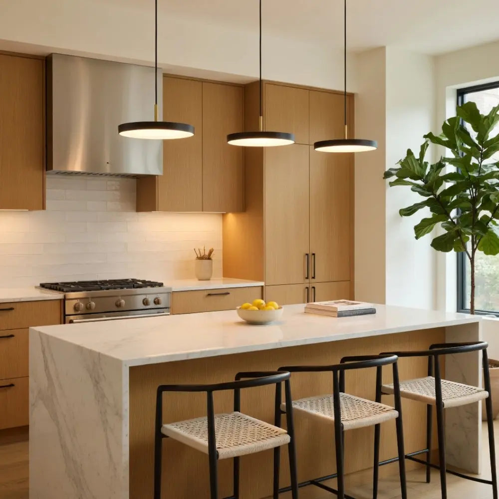 Orlena – Suspension disque flottant pour cuisine