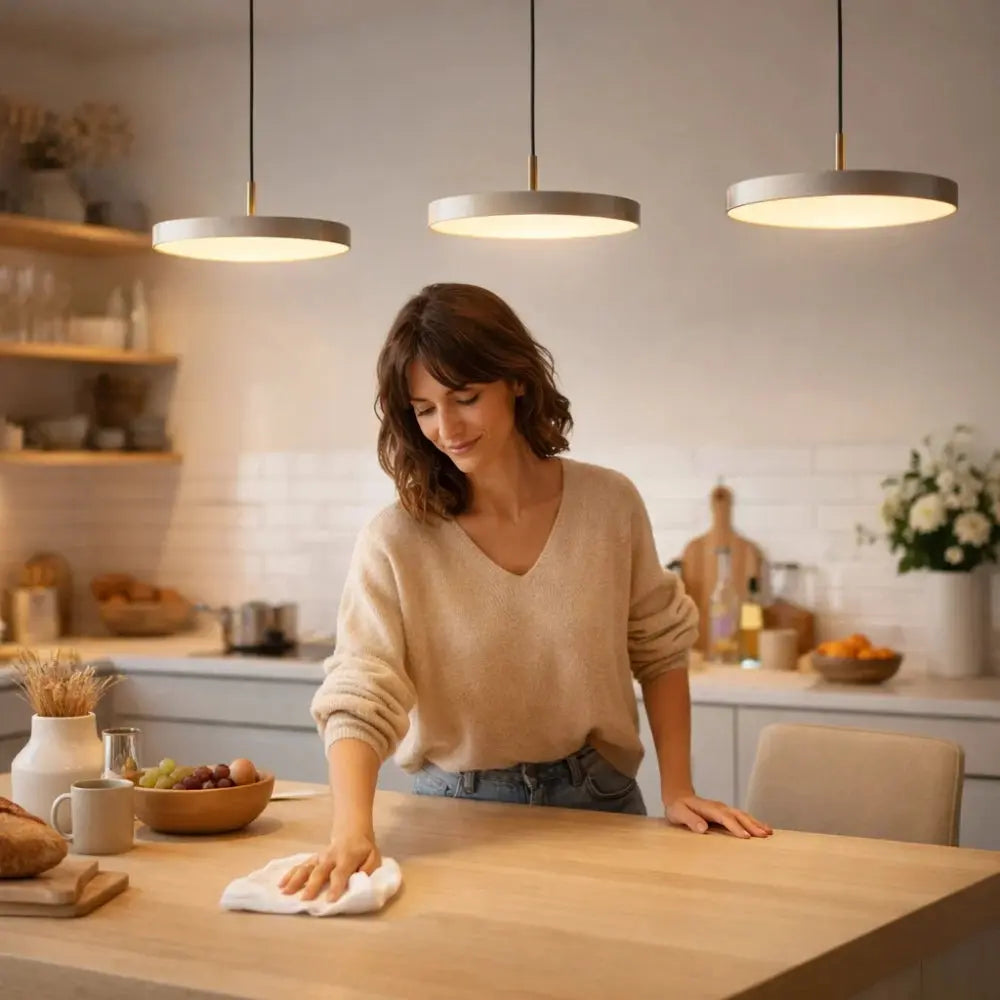 Orlena – Suspension disque flottant pour cuisine