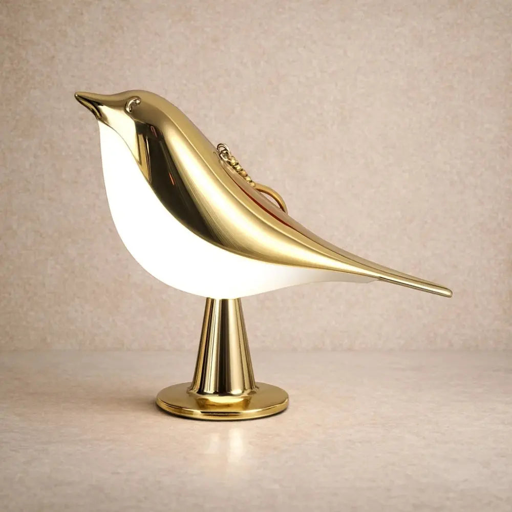 Aurelya – Lampada da tavolo wireless ricaricabile con uccello