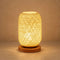 Rotelya - Lampe de chevet en rotin